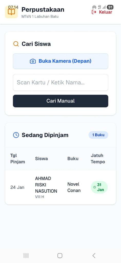 Perpustakaan Digital MTsN 1 Labuhanbatu